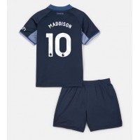 Dres Tottenham Hotspur James Maddison #10 Preč pre deti 2023-24 Krátky Rukáv (+ trenírky)